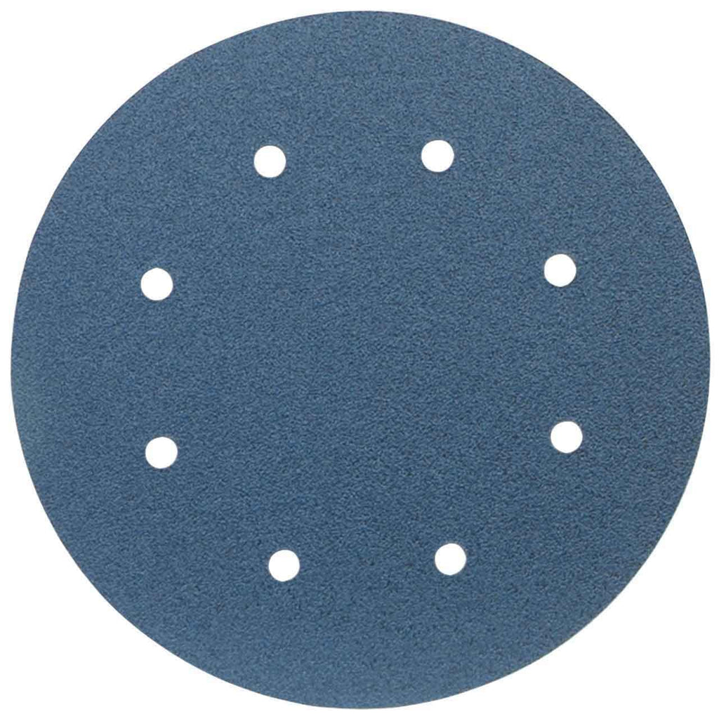 Norton 66261123596 23596 H875 Series Vacuum Sanding Disc, 8 in, 80 Grit, Zirconia Alumina, PSA Attachment