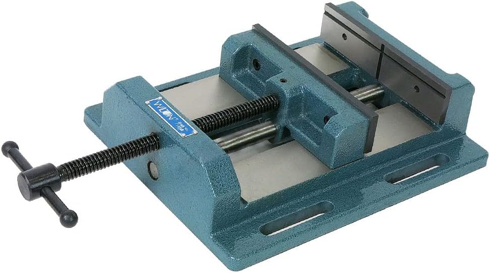 Wilton Low-Profile Drill Press Vise, 8' Jaw Width, 8' Jaw Opening, 2' Jaw Depth (Model LP8)