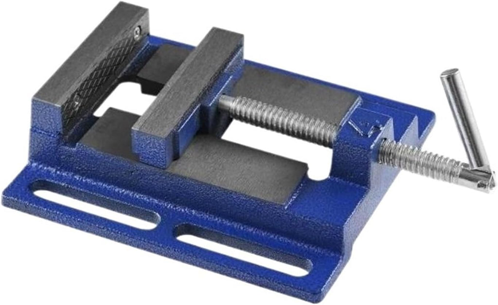 Press Vise 4 inch Heavy-duty Bench Vise Low-profile Press Vice 6.6' Jaw Width 4.33' Jaw Opening