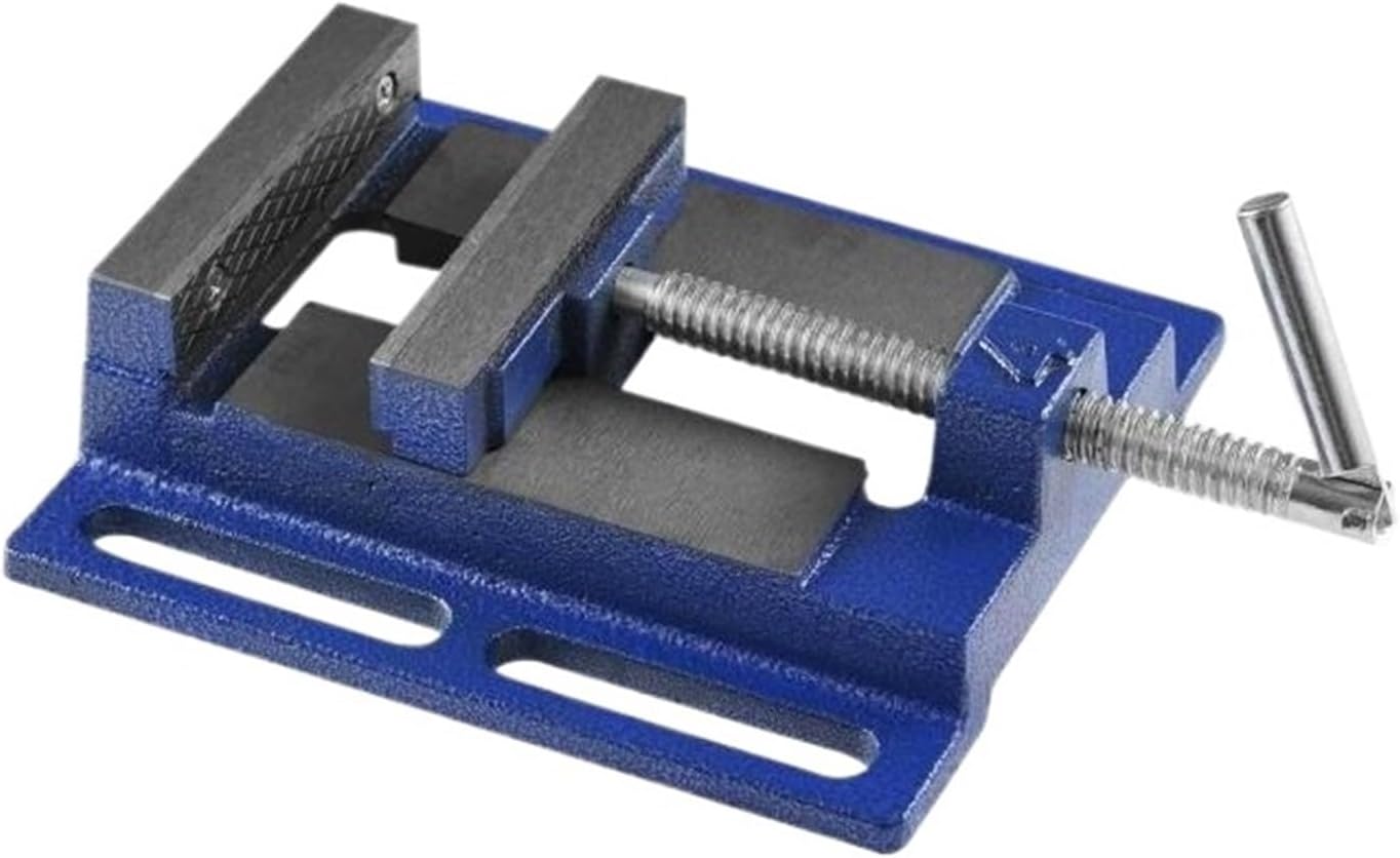 Press Vise 4 inch Heavy-duty Bench Vise Low-profile Press Vice 6.6' Jaw Width 4.33' Jaw Opening