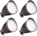 25W LED Bullet Flood Light,3375 Lumens 3CCT Switch & Knuckle Mount 120-277V Dimmable Commercial Outdoor IP65 LED Landscape, 40° Beam Angle, 25W/20W/13W Changeable with photocell UL&cUL Listed, 4 Pack
