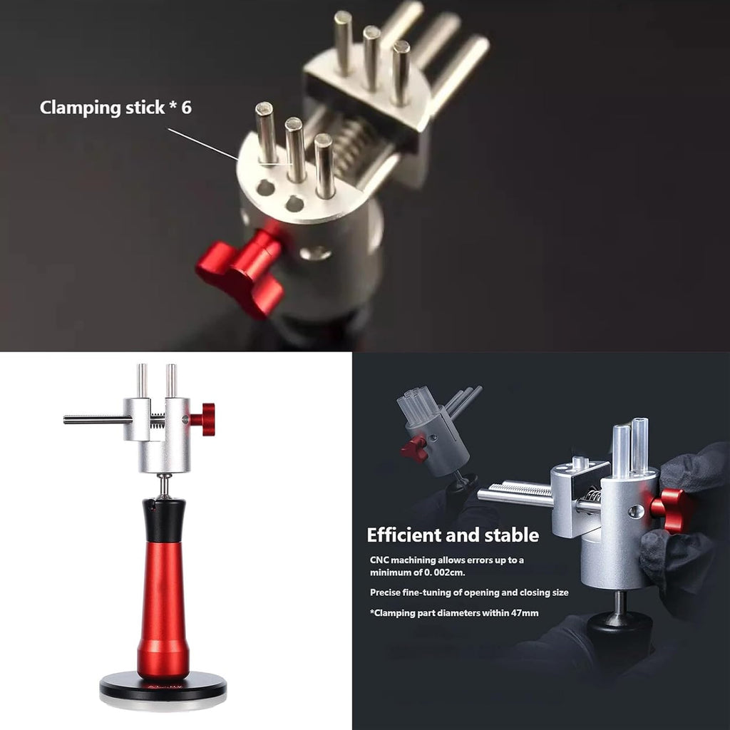 ordinarYone Handheld Vise for Soldier Model Miniature Model Making Chess Paint Comprehensive Painting Accessories