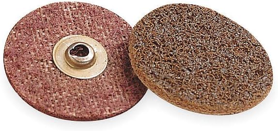 SCOTCH-BRITE ROLOC SURFACE CONDITIONING DISC, TSM, 3 IN X NH A MED, 25 PER INNER, 100 PER CASE