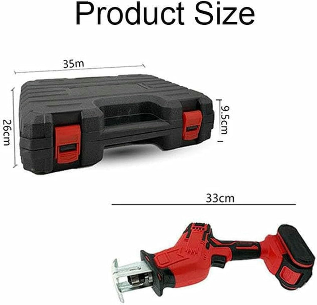 New Cordless Reciprocating Bone Saw - Variable Speed Diy Mini Chainsaw, Ergonomic Grip, For Wood/Metal/Pvc Cutting-Outdoor Garden Diy Cutting Tool