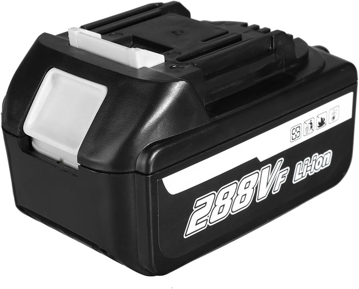 1500W 288VF Cordless Reciprocating Saw Electric Metal Wood Cutting Tool For 18V Battery With s 1/2PC Li-ion Battery For DIY Use(2 battery)