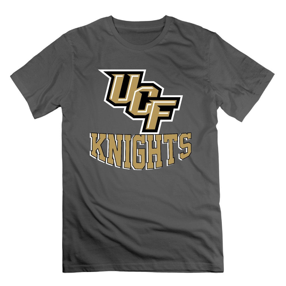 Men's UCF Knights 100% Cotton O Neck T-Shirt DeepHeather US Size S