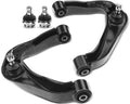 Suspension Control Arm Kit Front Left Driver Right Passenger Upper Lower Side Assembly Ball Joint Bolts Bushing Mounting Hardware Nut for Nissan for Frontier for Pathfinder for Xterra