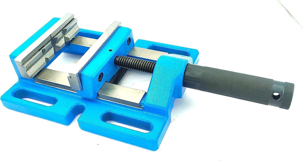 A.D. International Unigrip drill press vice vise | High accuracy | Hi-grade cast Iron Machine Tool (5' Inch II 125 mm)