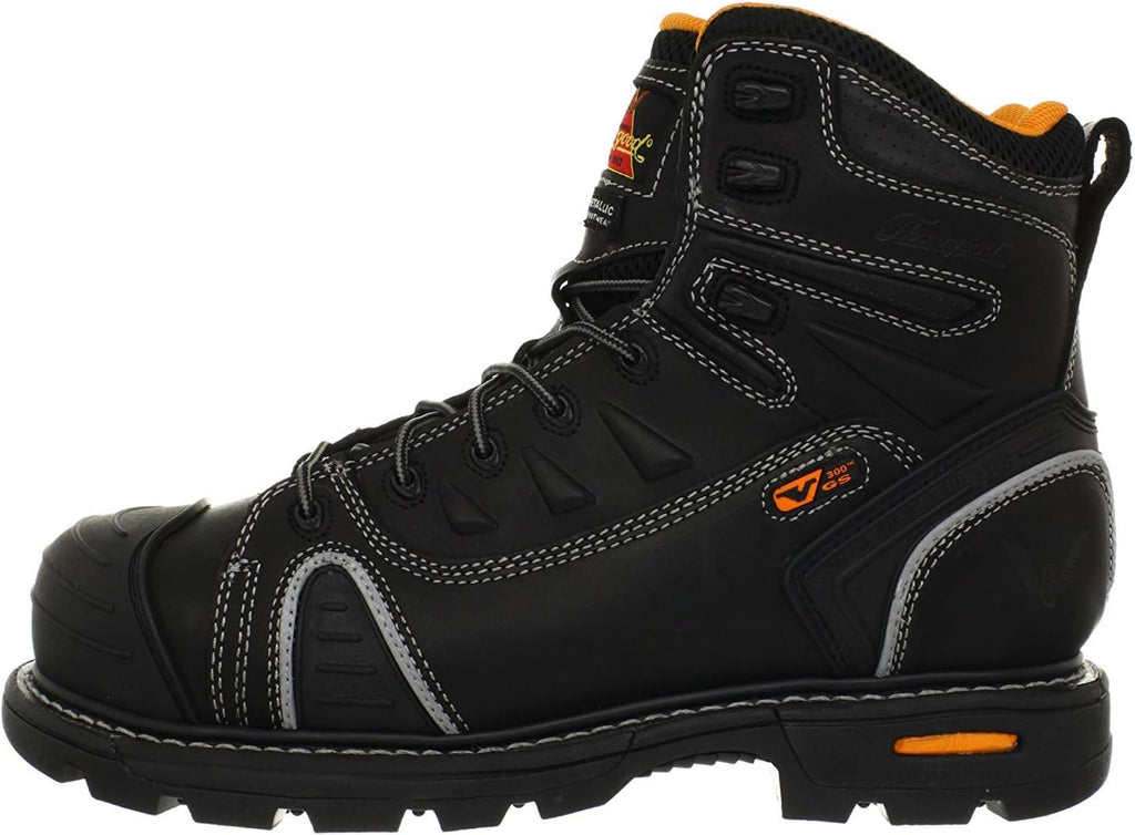 Thorogood GEN-Flex2 6' Composite Safety Toe Work Boots For Men - Breathable Heavy-Duty Toe Cap Boots With Goodyear Storm Welt, Slip-Resistant Outsole and Comfort Insole