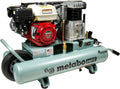 Metabo HPT Air Compressor, THE TANK XL, 9-Gallon Gas Wheelbarrow Compressor, Honda GX 200 Engine, Versatile for Use with Framing, Roofing Nailers, or Siding, Assembled in the USA, EC2610EA