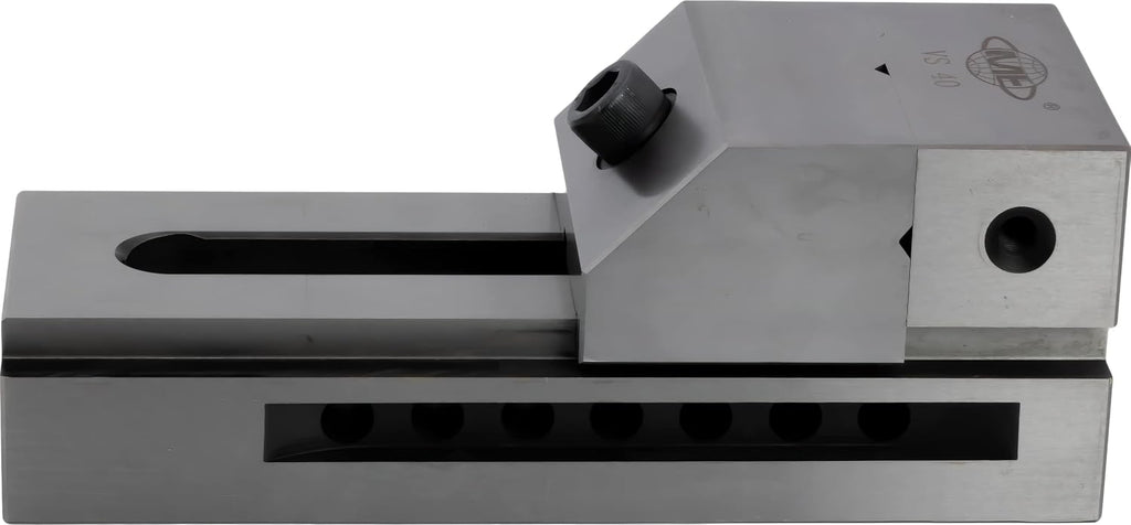 CME Screwless-Type Toolmaker's Vise, 4' Jaw Width, 4 15/16' Maximum Opening, High-Precision Workholding Vise With Multi-Orientation Mounting For Milling, Inspection, Grinding, Wire EDM