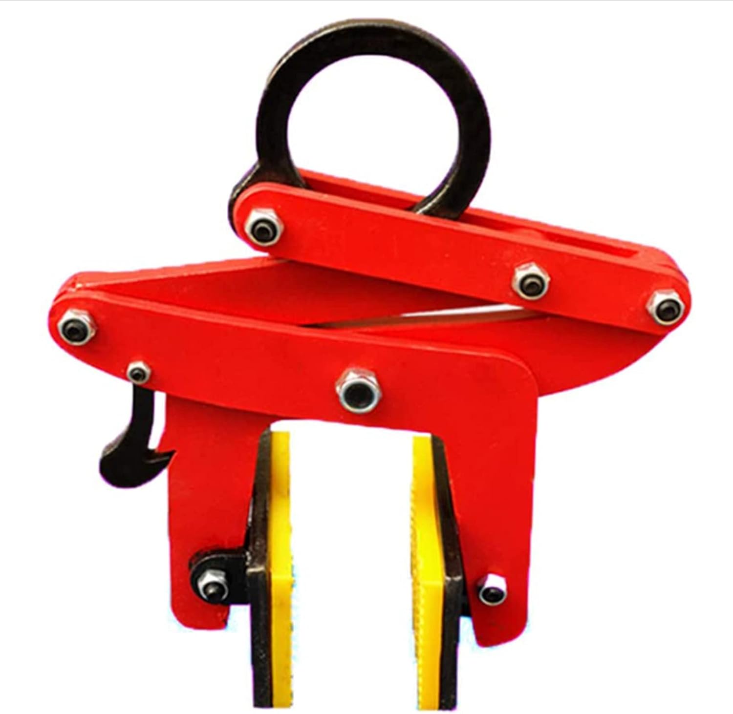 Plate Clamp, Vertical Plate Clamp for Lifting and Transporting Hanging Stone Fixture, Lifting Clamp Jaw Opening 4 Inch(C2)