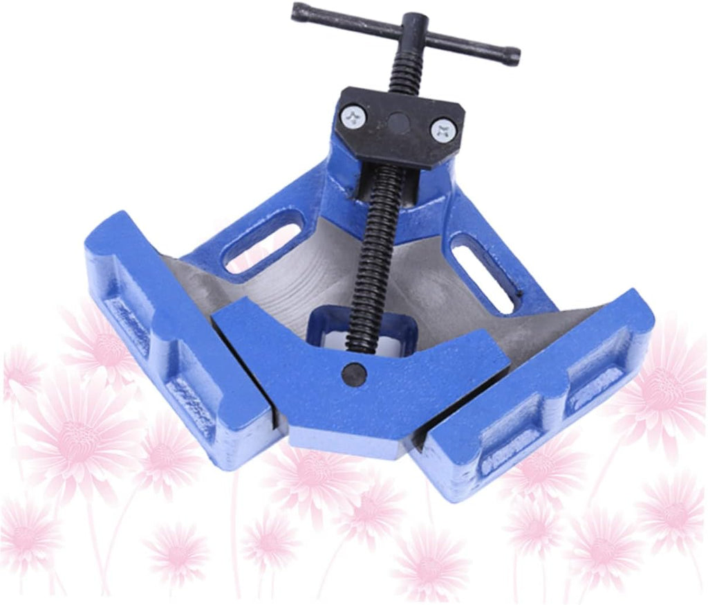 Iron Right Angle Clamp Wood Angle Clamp Skid Handle for Woodworking Framing Welding