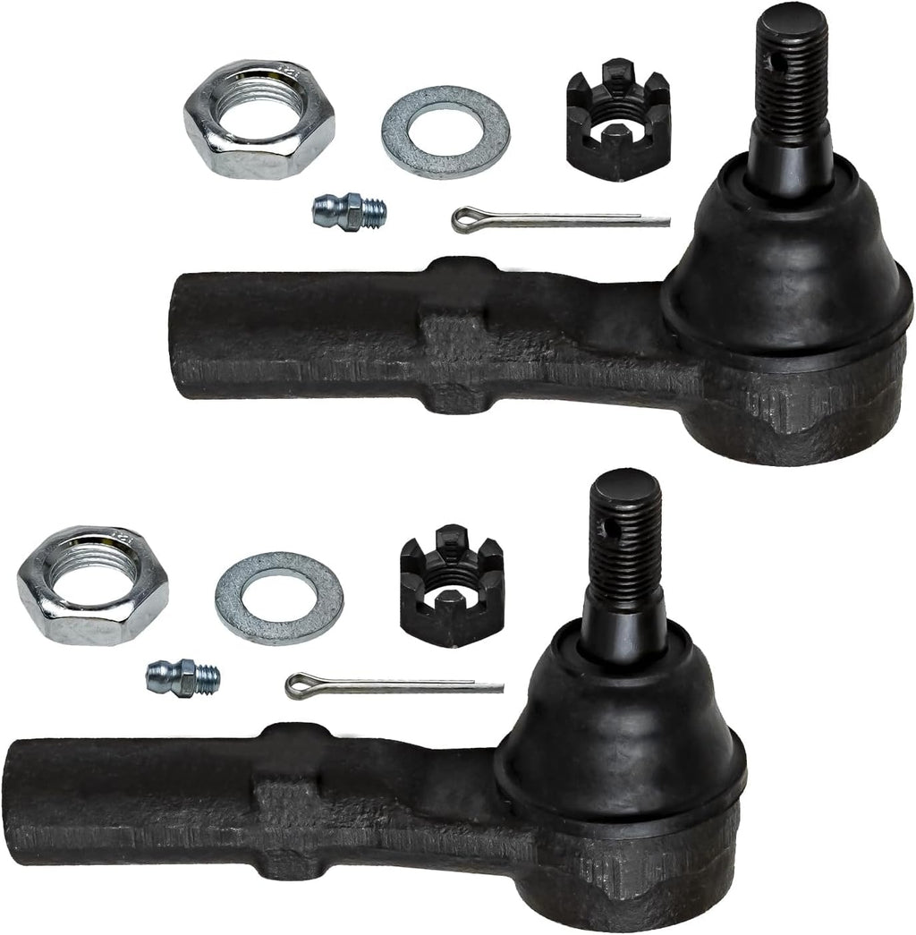 Detroit Axle - 12pc Front Suspension Kit for 2003-2005 Dodge Ram 2500 3500 Truck, 2 Wheel Bearing Hubs Assembly 2 Lower Ball Joints 4 Inner Outer Tie Rods 2 Sway Bars 2 Boots 2004 Replacement