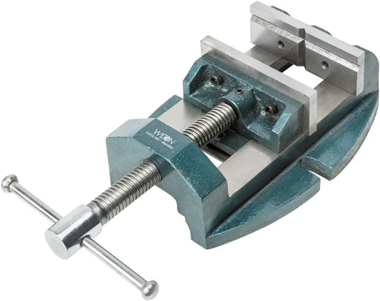 Wilton Versatile Drill Press Vise, 4' Jaw Width, 4' Max Jaw Opening, Continuous Nut (Model 1345)