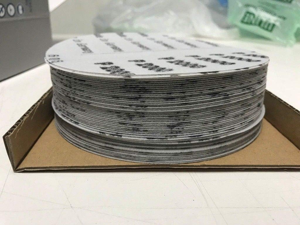 5 Star Sanding DISC, 6' Combo - 1500, 2000, 2500, and 3000 GRIT - Hook and Loop Disc (50 Pieces Per Box) Auto Body