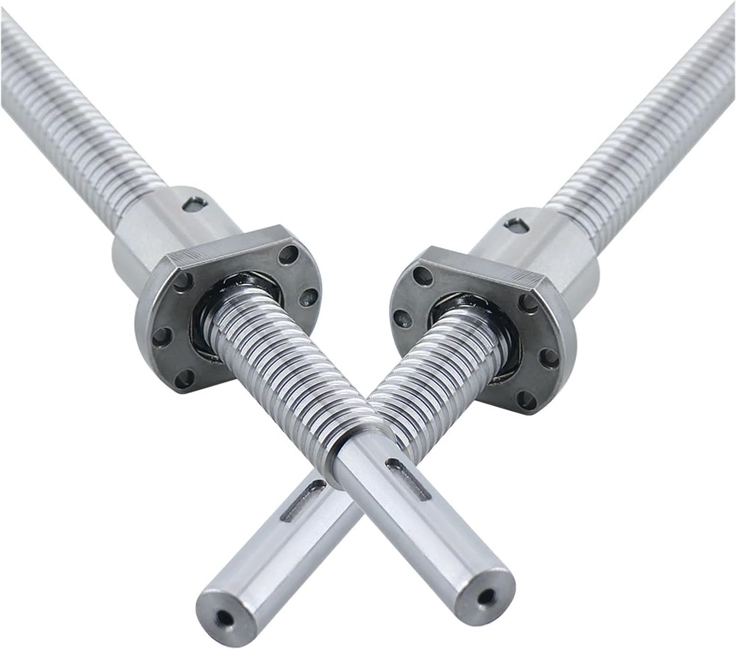 Lead Ball Screw with nut C3 Level Ground SFU2010 Ball Screw R20 Lead 10mm Ball Nut （0.001mm/300mm）(400mm)