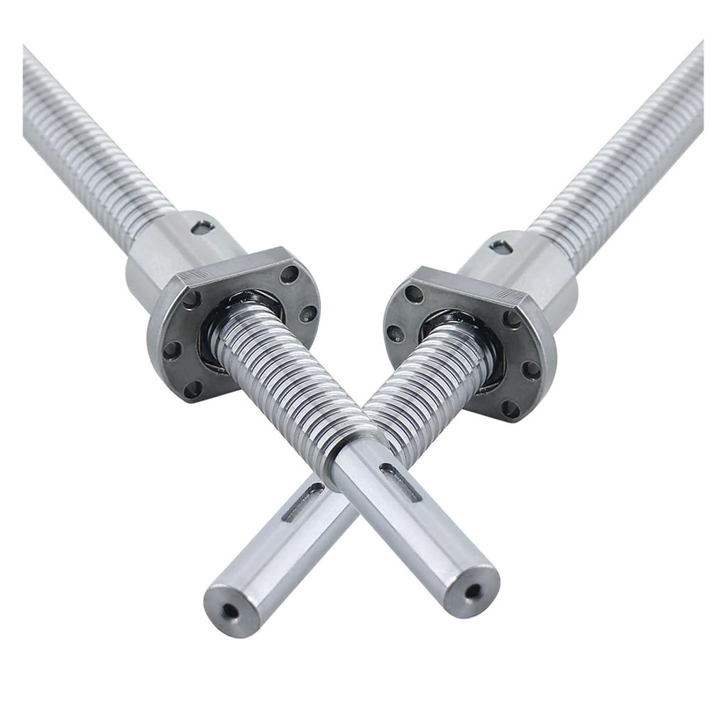 Metal Ball Screw nut C3 Level Ground SFU2010 Ball Screw R20 Lead 10mm Ball Nut （0.001mm/300mm）(300mm)