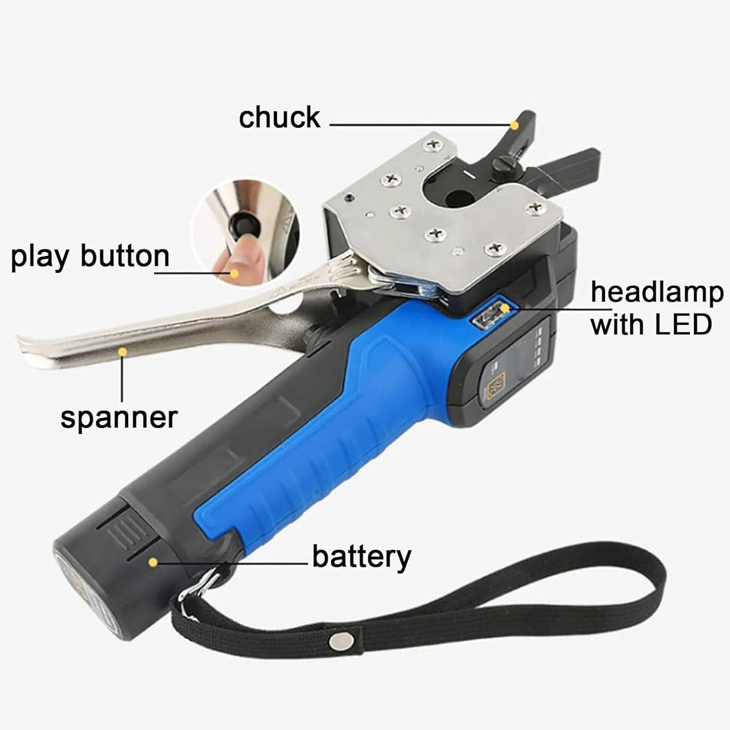 HVAC Flare Gauge Tool Kit - Electric Fg Kit for Copper, Aluminum, Brass with 5 SAE Sizes & 45° EC Clamps for Soft Pipes - Ultimate Precision & Versatility
