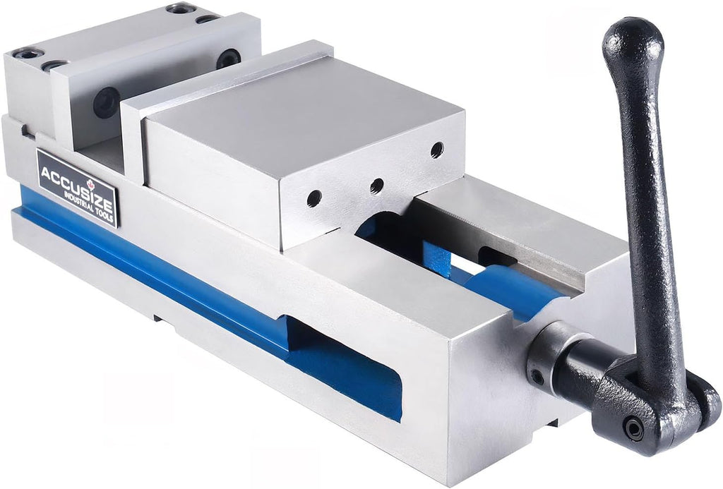 Accusize Industrial Tools 4 Inch Super-Lock Precision C.N.C. Machine Vise 0.0002 Inch, Fa23-5204