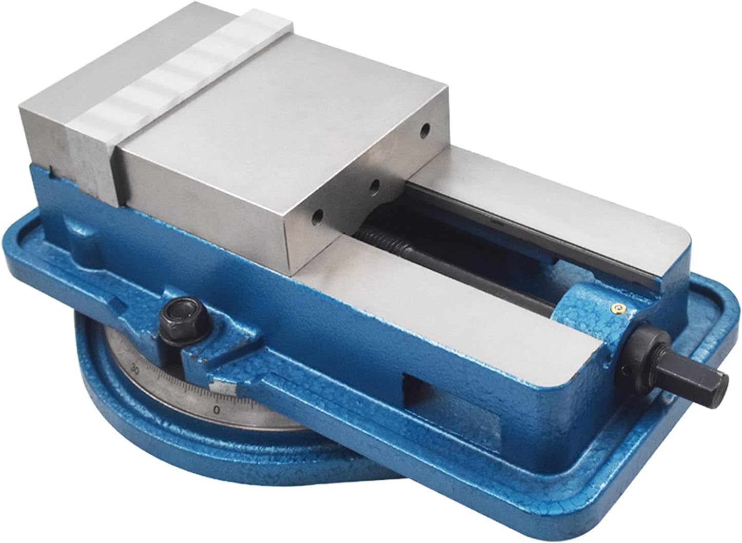 findmall 6 Inch Heavy Duty Milling Vise with 360 Degrees Swiveling Base and High Accuracy Clamping