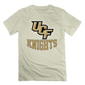 Men's UCF Knights 100% Cotton O Neck T-Shirt Natural US Size S