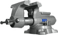 Wilton Mechanics Pro Bench Vise, 8' Jaw Width, 8-1/2' Jaw Opening, 4-1/2' Throat (Model 880M), Grey