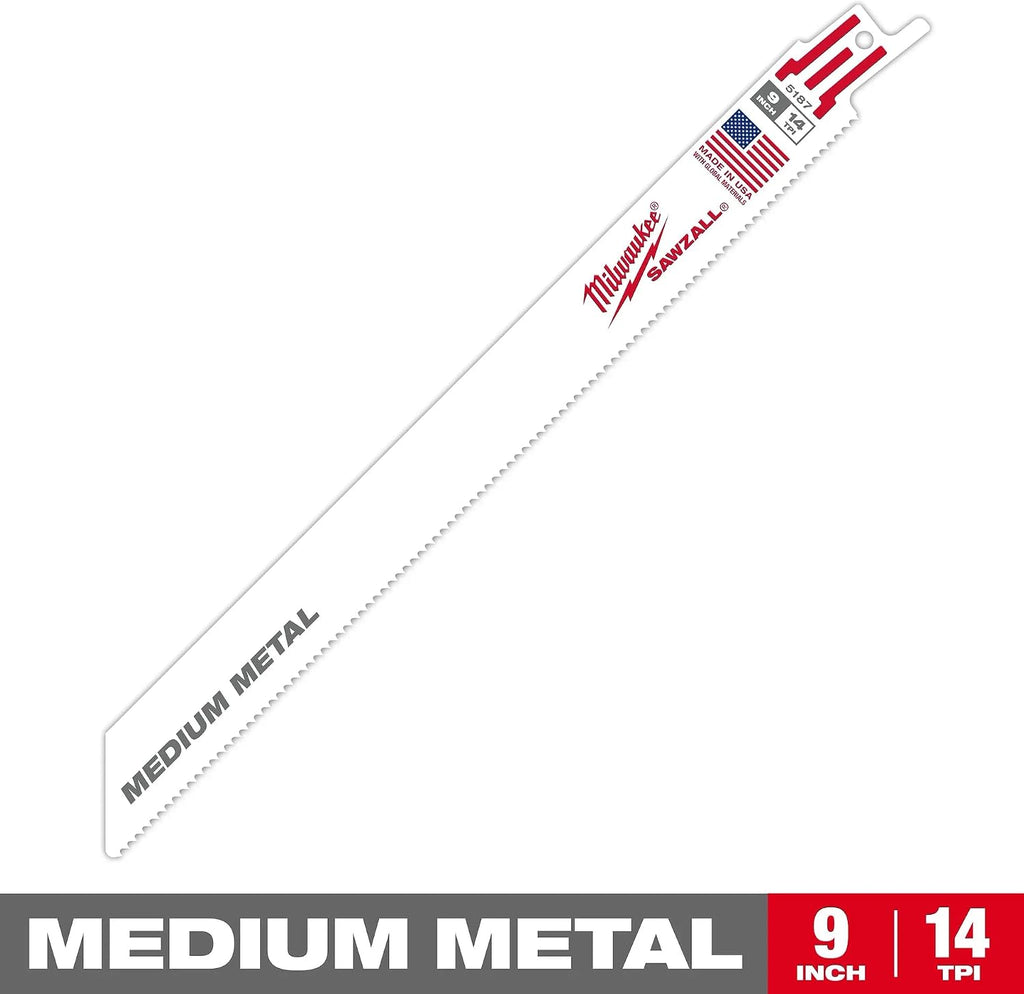 Milwaukee Electric - 9IN 14 TPI SAWZALL BLADES 10PK