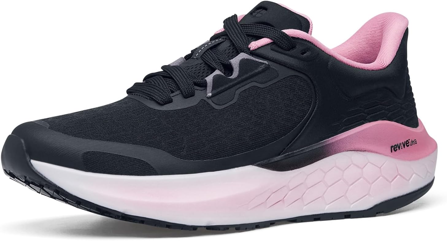 Shoes for Crews Women's Slip-Resistant Work Sneakers – Comfortable, Non-Slip Running Shoes for Women in Food Service, Healthcare, Hospitality - Pinnacle Runner