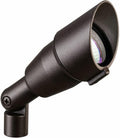 Kichler 7.5' Outdoor Accent Light in Textured Architectural Bronze, 12V LED Adjustable Spotlight, (7.5' L x 3' H),, 15374AZT