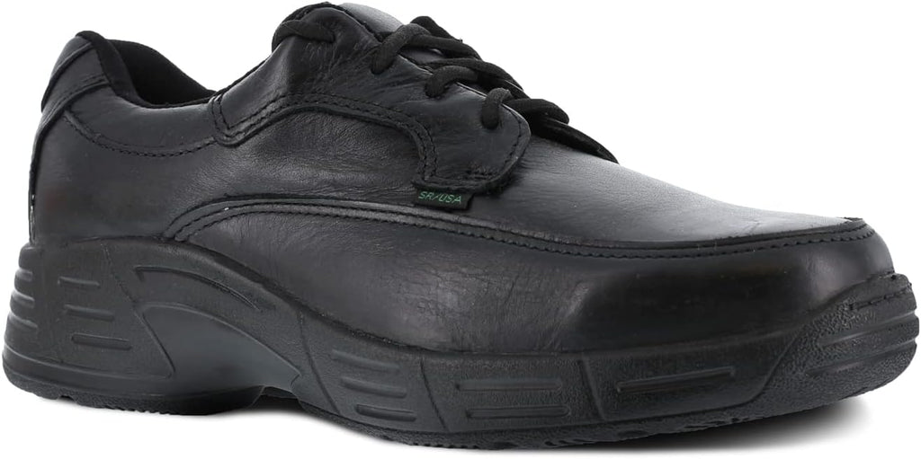 Florsheim Mens Ulysses Leather Four Eye Tie Moc Toe Oxford Work Shoes
