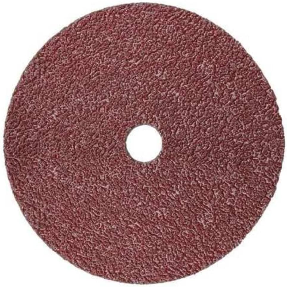 3M Fiber Disc 982C, Precision Shaped Ceramic Grain, 5' x 7/8', 80+ Grit - Lot of 25