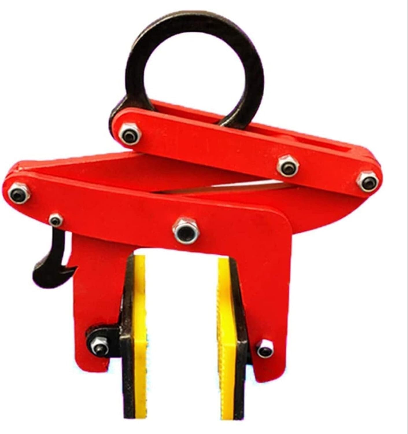 Granite Slab Lifting Clamp Heavy Duty Adjustable Stone Clamps Duty,Lifting Clamps,Lifting Clamp Jaw Opening 4 Inch Vertical Plate Clamp for Lifting and Transporting Steel Plates an