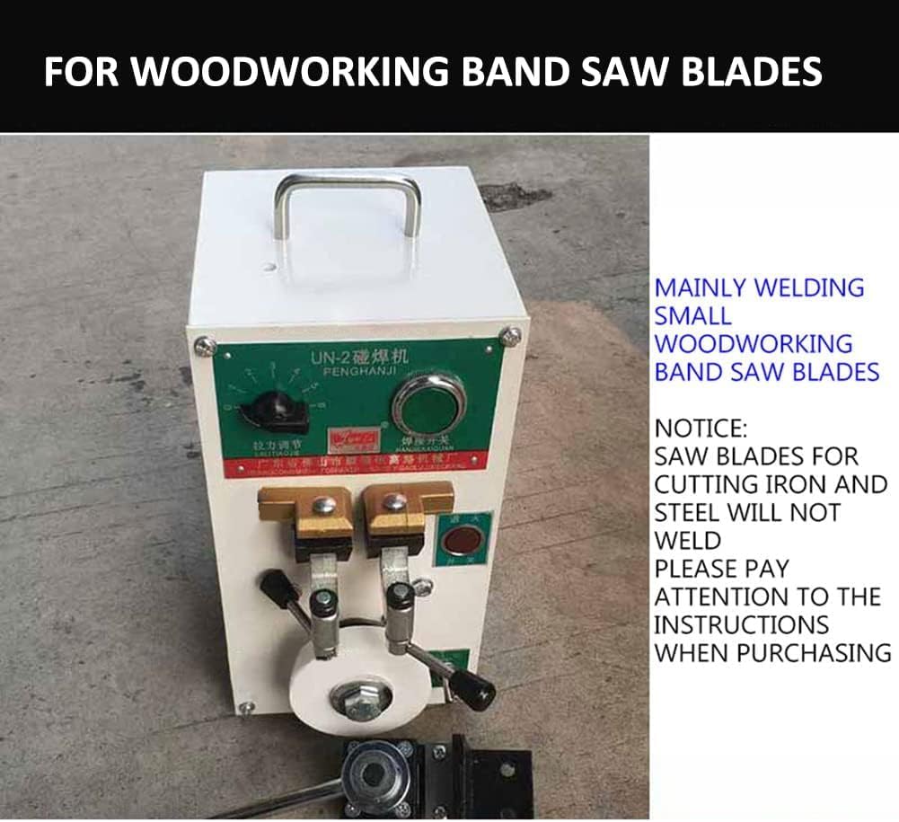 3 in 1 Electric Welder Band Saw Blade Welding Machine Grinder Cutter Bandsaw Blade Butt Welder Tempering 0.6-0.75mm Thickness, Wood Pruning Saw Reciprocating Saw Blade Welder, Normal
