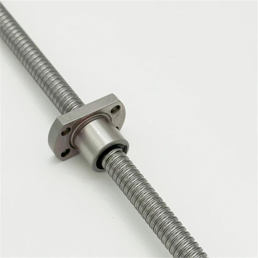 C5 Miniature Ball Screw SFK0802 SFK1002 6mm 8mm 10mm 0601 0801 0802 1002 1202 Length 100 150 200mm with SFK Ball Nut 3D Printer 1Pcs(SFK0802 End Machined,200mm)