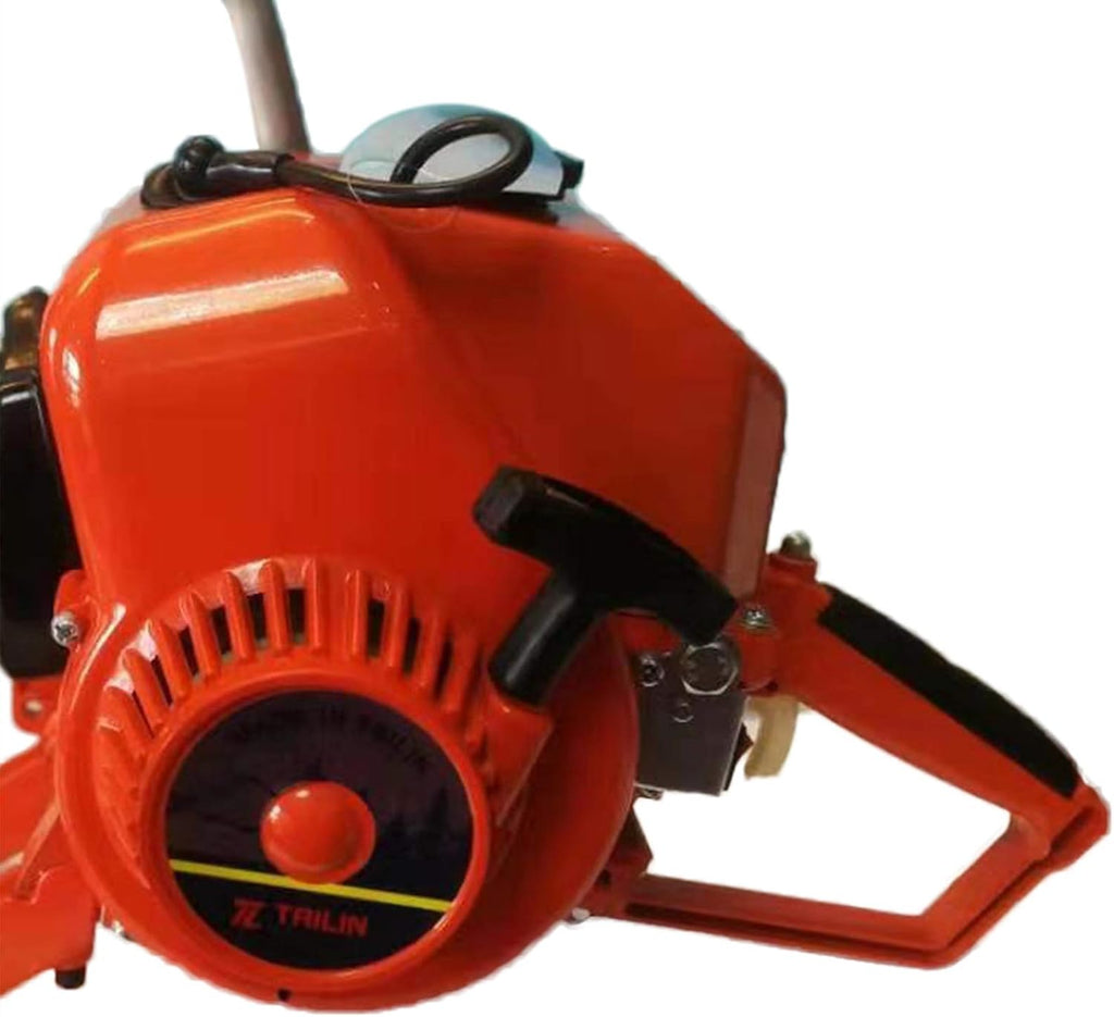 Gas Powered Concrete Saw, 6.8HP 106.8cc Cordless Gas Demolition Saw Concrete Cutter with Blade Gasoline Cutting Saws for Brick, Wood, Stone, Granite