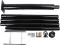 Street Illumination Pole 16ft | Q235 Steel Weatherproof Side Mounted Post for Parking Lots/Basketball Courts/Residential Areas | Sturdy Galvanized Outdoor Lamp Pole