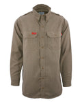 LAPCO FR Men's 5.5oz. Westex DH Air Work Shirt, Khaki, LAR Regular
