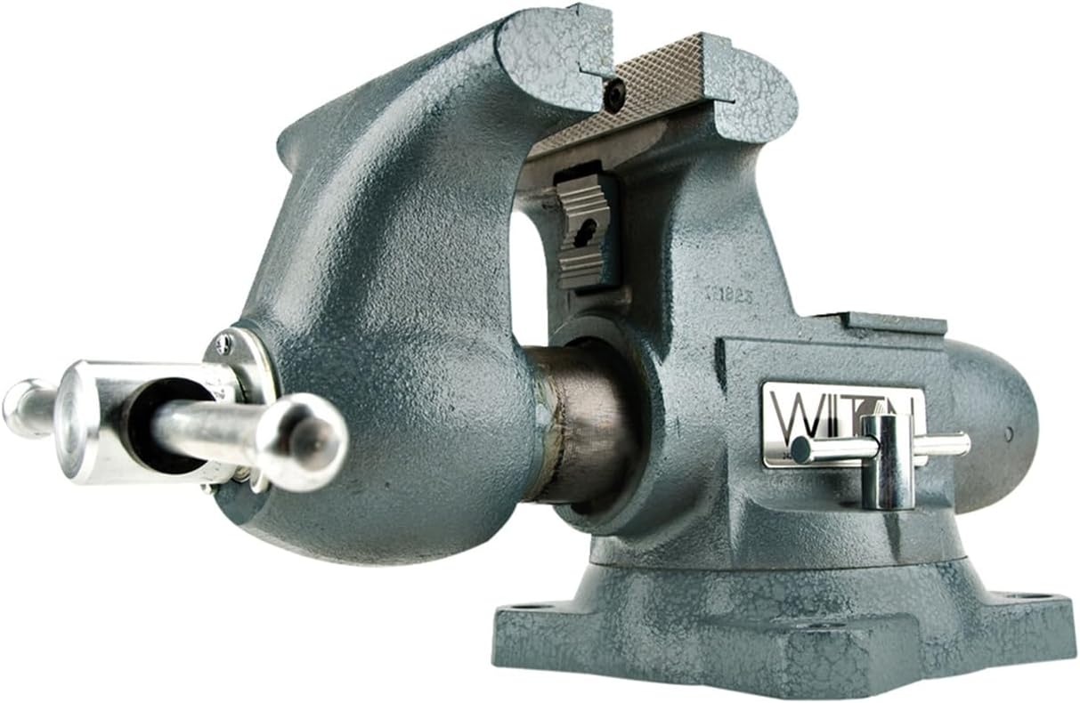Wilton Tradesman Bench Vise, 8' Jaw Width, 7' Max Jaw Opening, 4-3/4' Throat (Model 1780A)