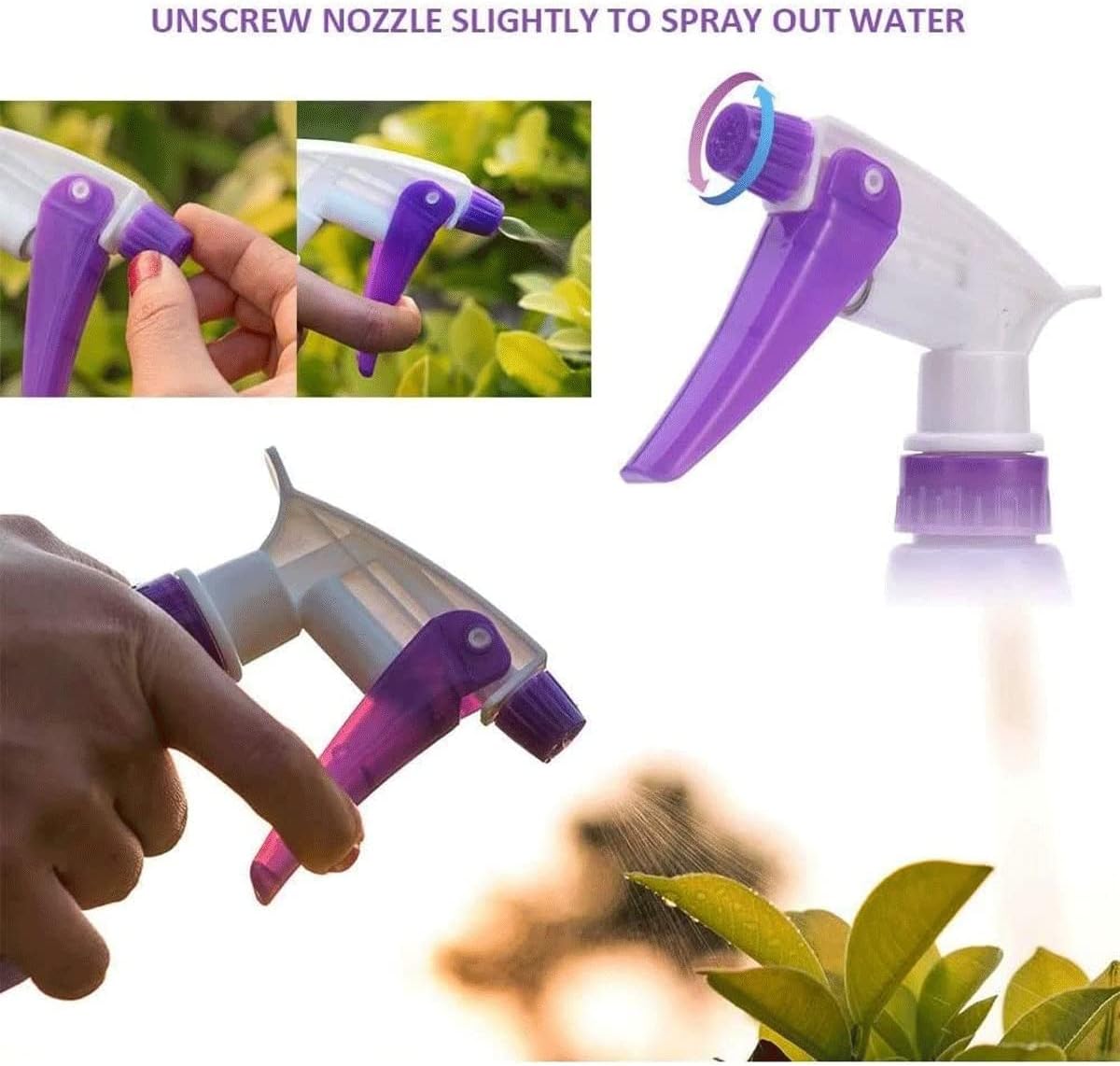 Garden Tools Set, 10 Pieces Gardening Tools with Purple Floral Print,Garden Hand Tools with Carrying Case Gardening Gifts for Women Gardening Gifts for Women Men