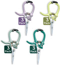 Modern Sprout Pruning Shears - Herb Snipping Scissors- Lightweight Gardening Tools W/Easy Lock - Flower Cutter Garden Shears - Gift for Father's Day -Carbon Steel Blade+Reusable Holster(Multi,12 Pcs)