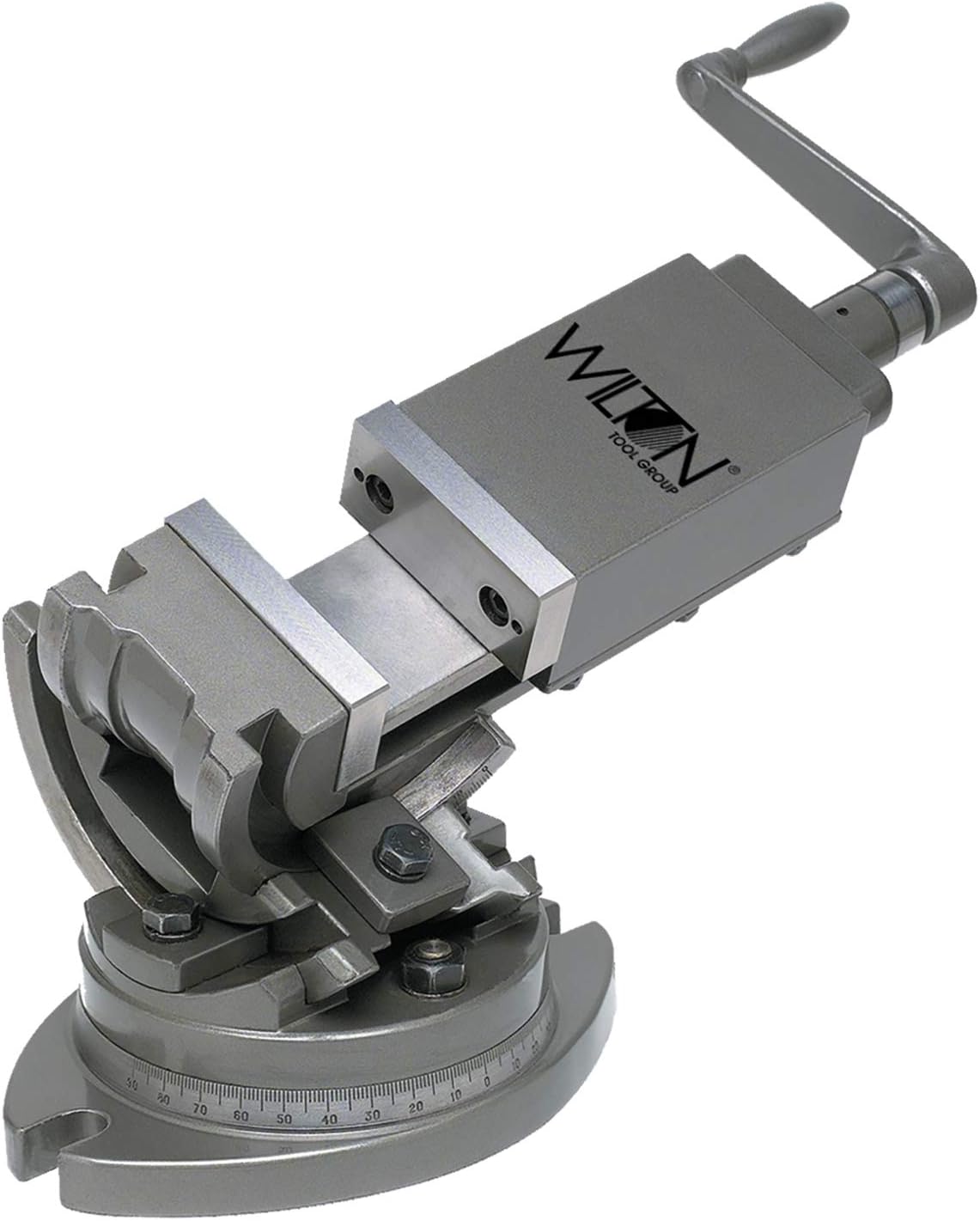 Wilton 3-Axis Precision Tilting Vise, 3' Jaw Width, 3' Opening, 1-5/16' Jaw Depth (Model TLT/SP-75)