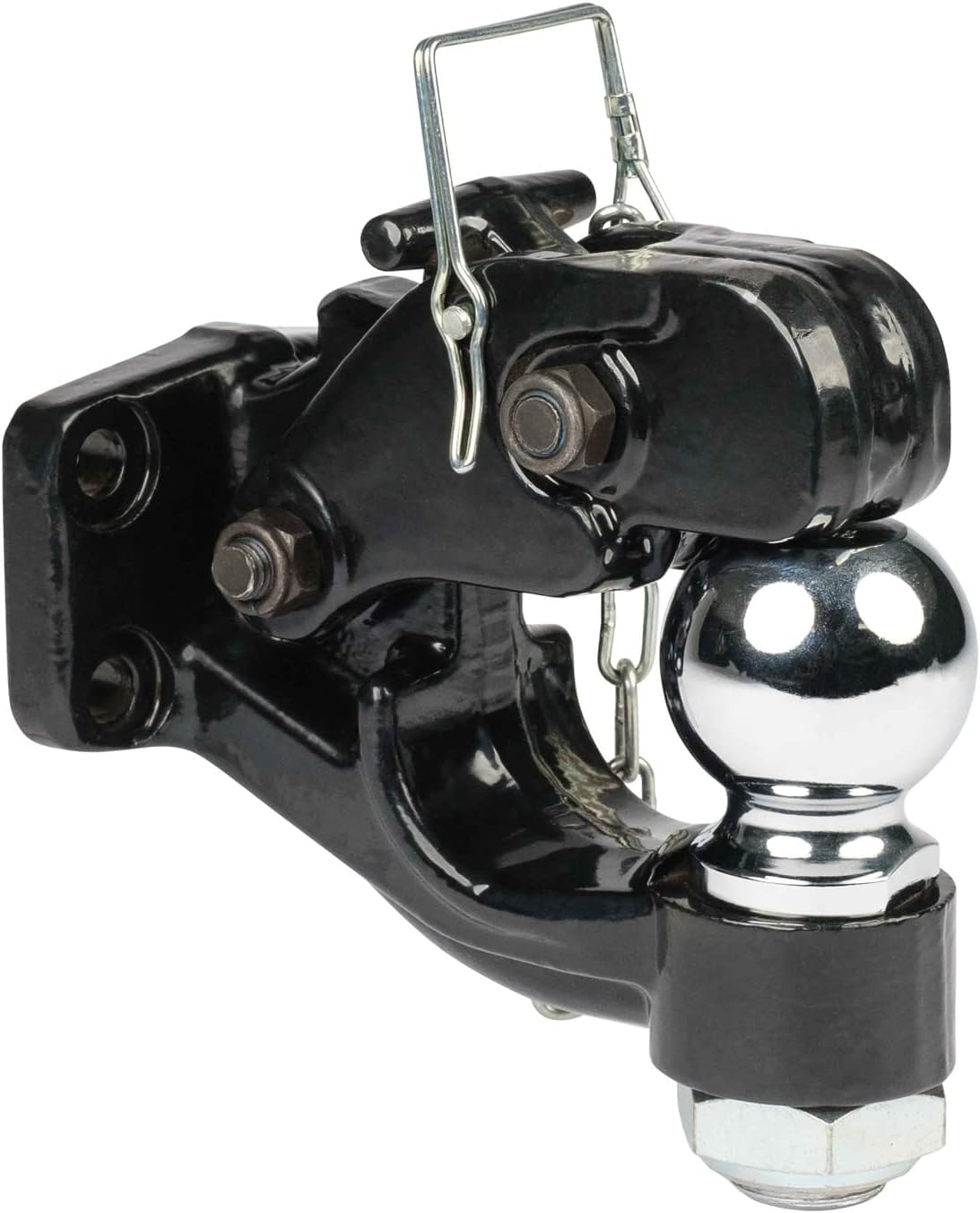 Mytee Products MOUNTING Pintle Hitch KIT MOUNTING Plate W/8TON Pintle Hitch 2-5/16IN Ball for Trailer