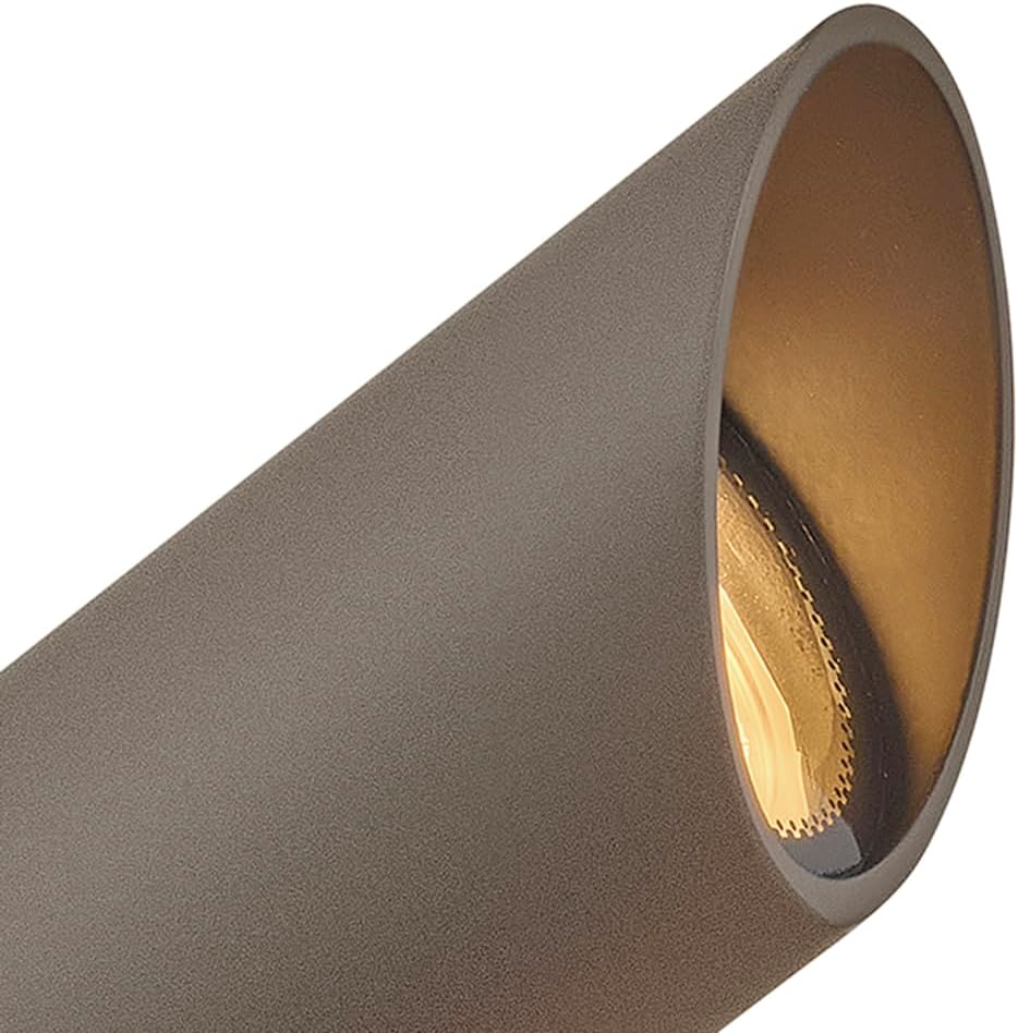 Hinkley 12V MR16 Accent Spot Light, Clear Glass Lens, Traditional Style, Set of 12, Textured Brown Finish