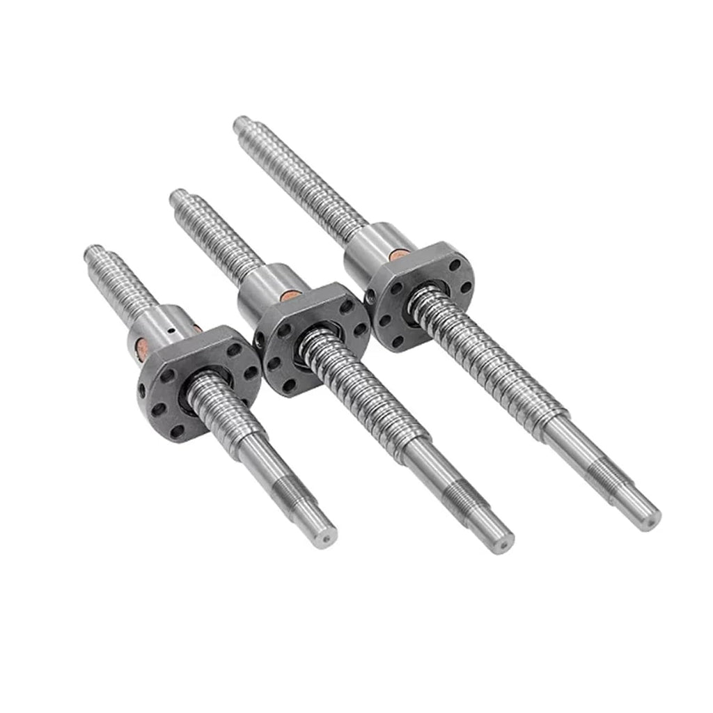 Ballscrew SFU2004 SFU2005 SFU2010 1000-2000mm C7 Roller Screw with Single Ball Nut Dia 20mm Pitch 4mm 5mm 10mm for CNC Parts(SFU2004 with nut,1550mm)