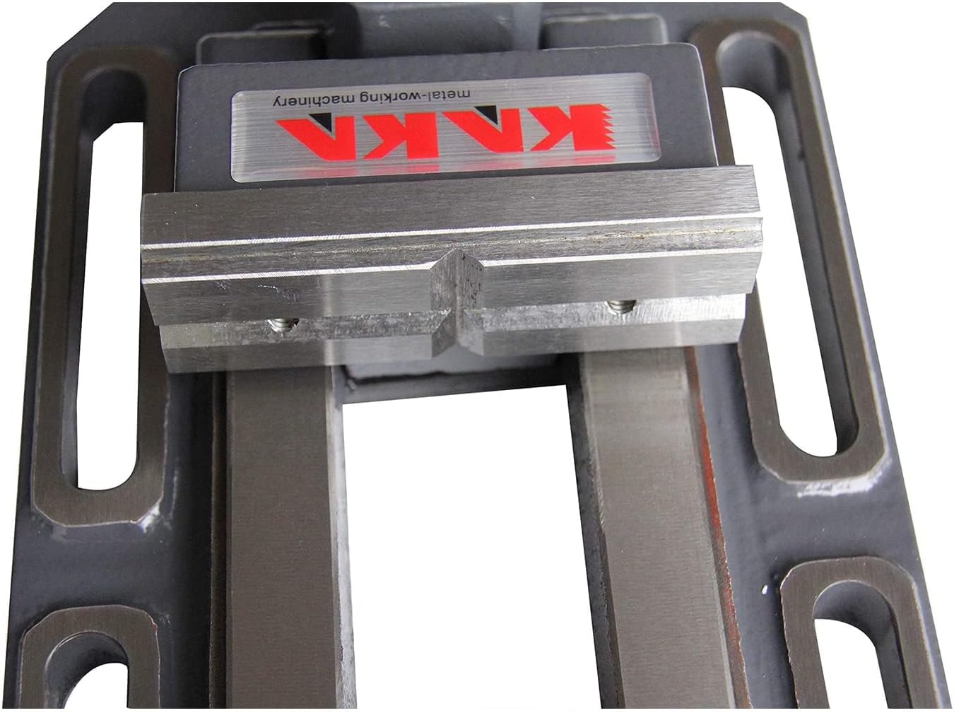 KAKA INDUSTRIAL Drill Press Vise,4 inch Heavy-Duty Drill Press Vise, Low-Profile Cast Iron Milling Vice for Precision Machining, Metalworking and Woodworking TSL-100