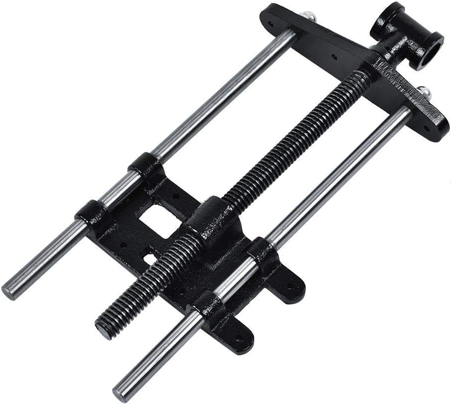 Heavy Duty Woodworking Front Vise - 10.5' Quick Release Clamp for Metal & Wood - Ideal for Home Studios & Teaching
