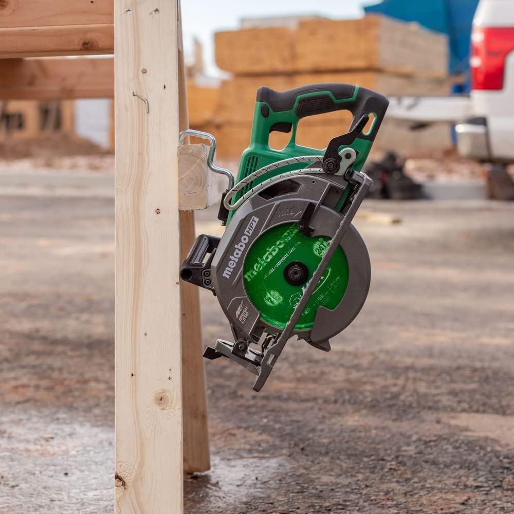 Metabo HPT 36V MultiVolt 7-1/4 Inch Rear Handle Circular Saw, Tool Only – No Battery, Lightest Weight in Its Class, 53° Bevel Capacity, High-Capacity Cutting, C3607DWAQ4