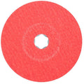 PFERD COMBICLICK® Fiber Disc, 5' Dia, 60 Grit, Ceramic Oxide CO-Cool,12200 RPM (Pack of 25) - Part 40735