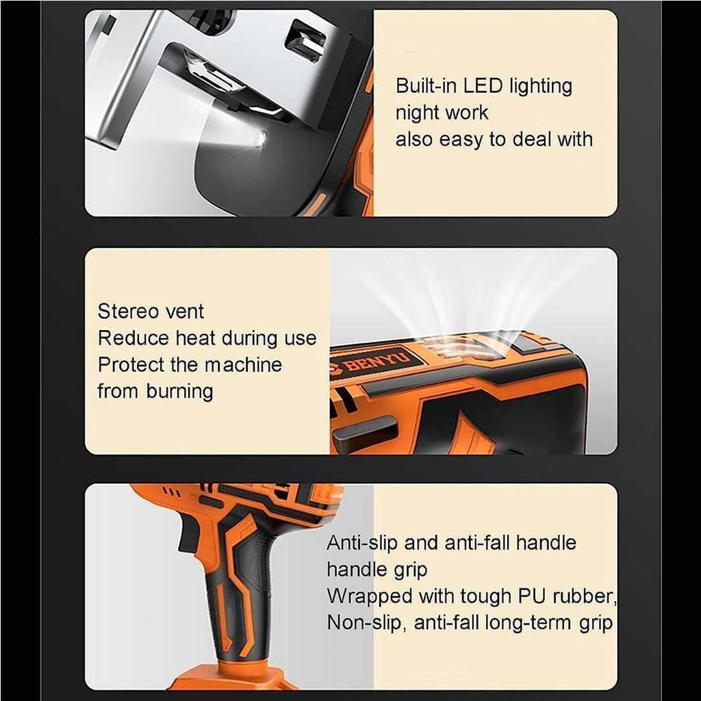 Cordless Electric Butcher'S Saw, Professional Handheld Reciprocating Bone Saw For Home Use, Battery Powered, Multifunctional Meat, Pork, Fish And Rib Sawing Machine,2-1